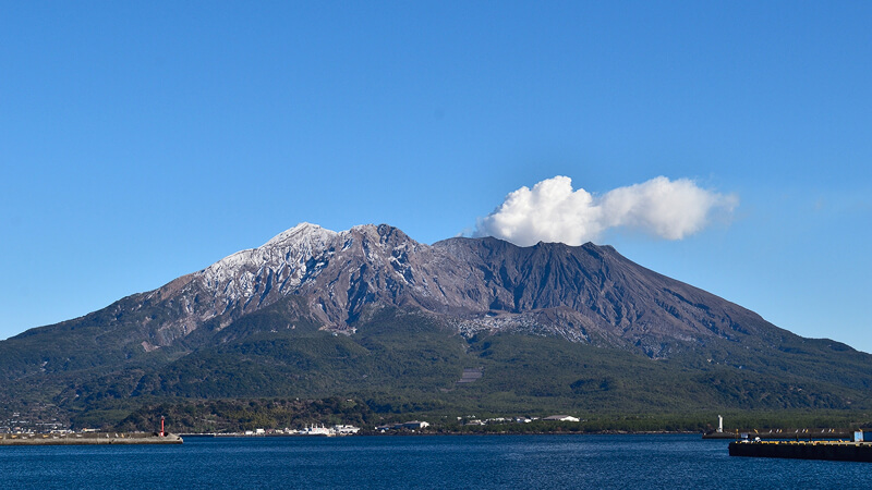 鹿児島県桜島のイメージ写真